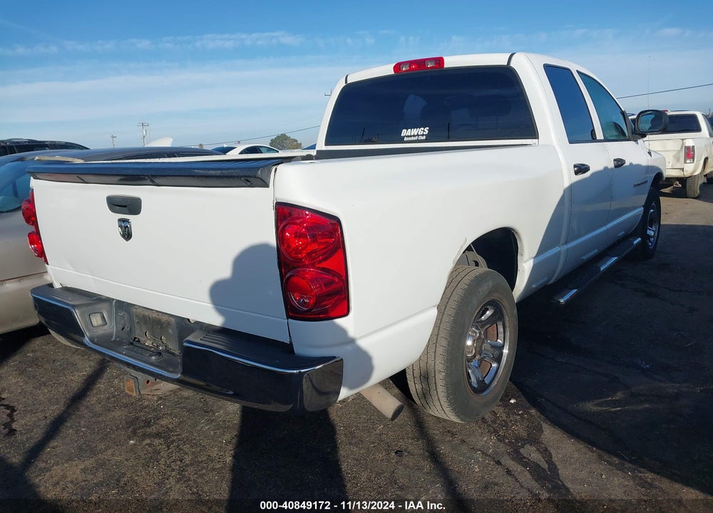 2007 DODGE RAM 1500 ST VIN: 1D7HA18K47J522393