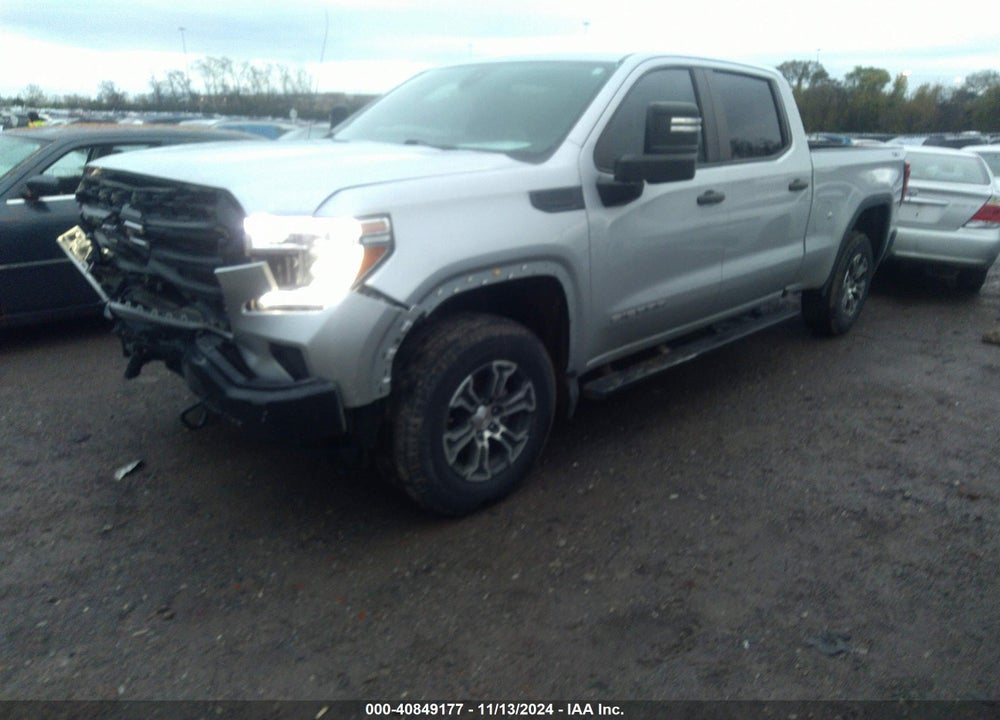 2021 GMC SIERRA 1500 4WD  SHORT BOX/4WD  STANDARD BOX VIN: 1GTU9AEF0MZ321080