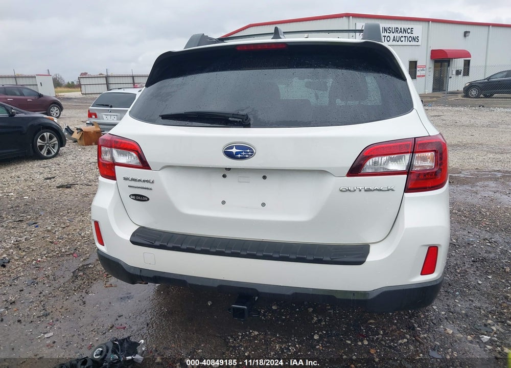 2016 SUBARU OUTBACK 2.5I LIMITED VIN: 4S4BSBNC9G3354783