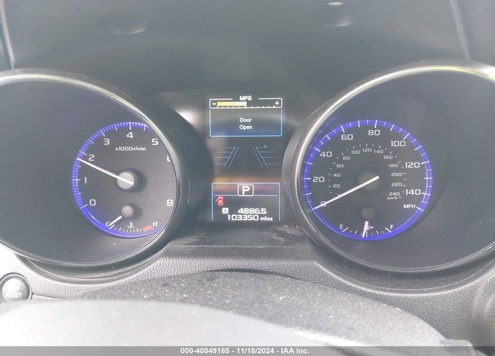 2016 SUBARU OUTBACK 2.5I LIMITED VIN: 4S4BSBNC9G3354783