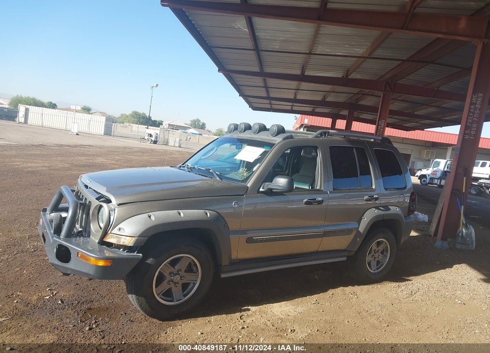 2005 JEEP LIBERTY RENEGADE VIN: 1J4GL38K05W593869