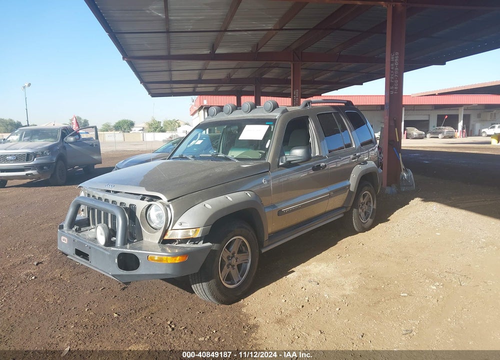 2005 JEEP LIBERTY RENEGADE VIN: 1J4GL38K05W593869
