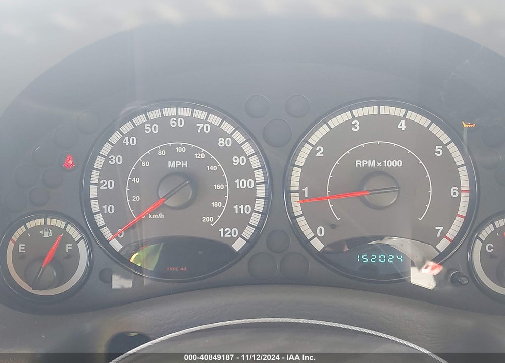 2005 JEEP LIBERTY RENEGADE VIN: 1J4GL38K05W593869