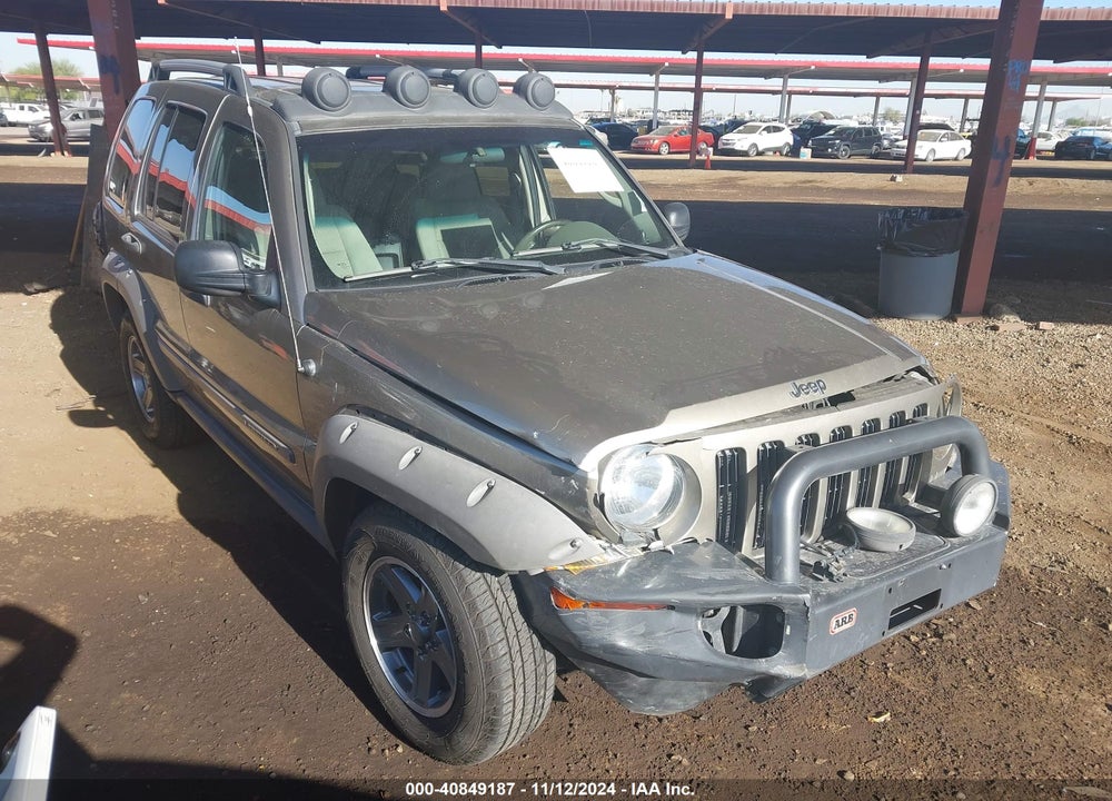 2005 JEEP LIBERTY RENEGADE VIN: 1J4GL38K05W593869