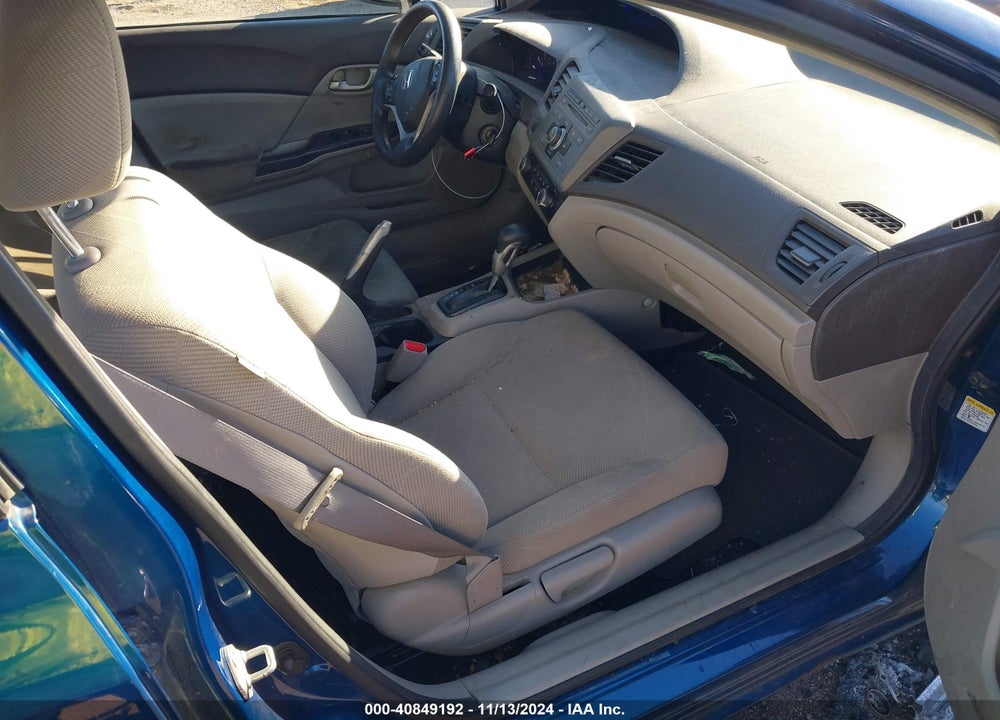 2012 HONDA CIVIC LX VIN: 19XFB2F5XCE326905