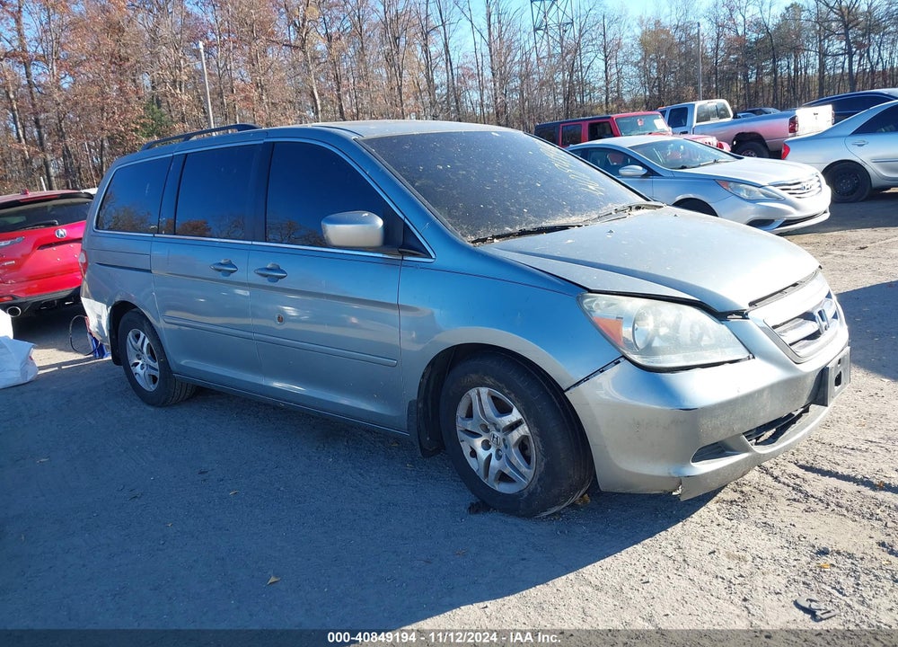 2006 HONDA ODYSSEY EX-L VIN: 5FNRL38736B005849