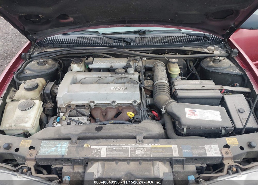1993 SATURN SL2 VIN: 1G8ZK5574PZ164775