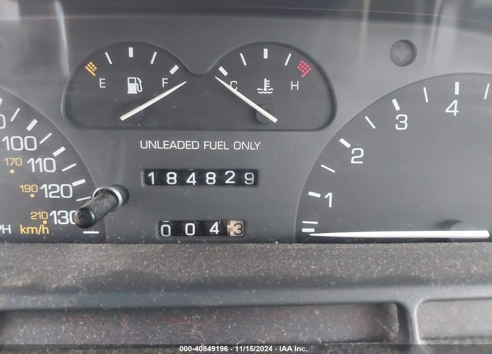 1993 SATURN SL2 VIN: 1G8ZK5574PZ164775