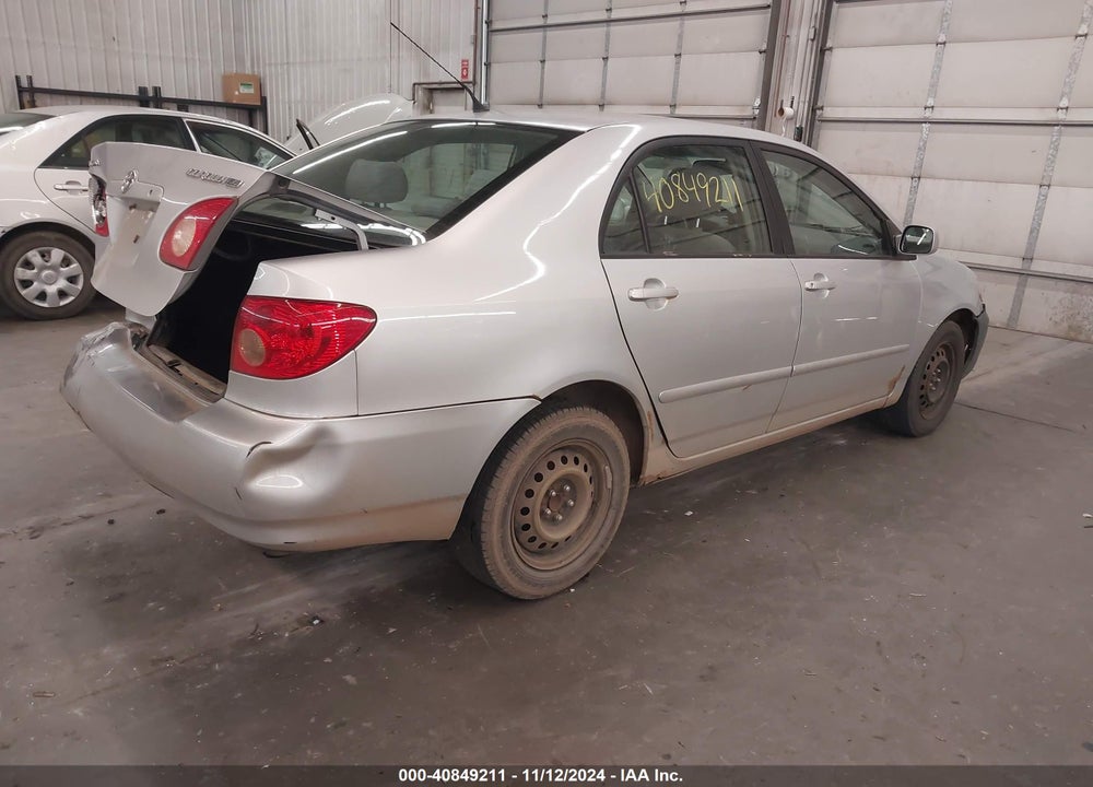 2005 TOYOTA COROLLA LE VIN: JTDBR32E752058210