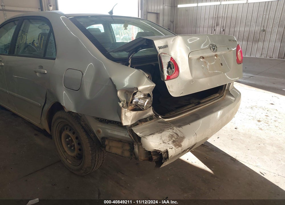 2005 TOYOTA COROLLA LE VIN: JTDBR32E752058210