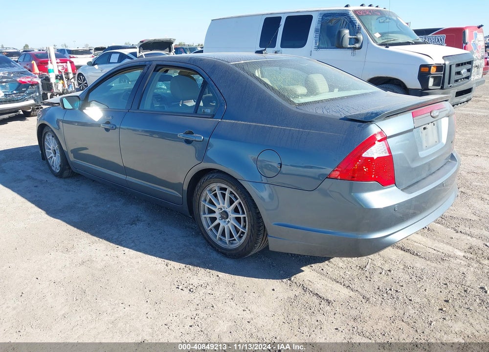 2011 FORD FUSION SEL VIN: 3FAHP0JGXBR220930