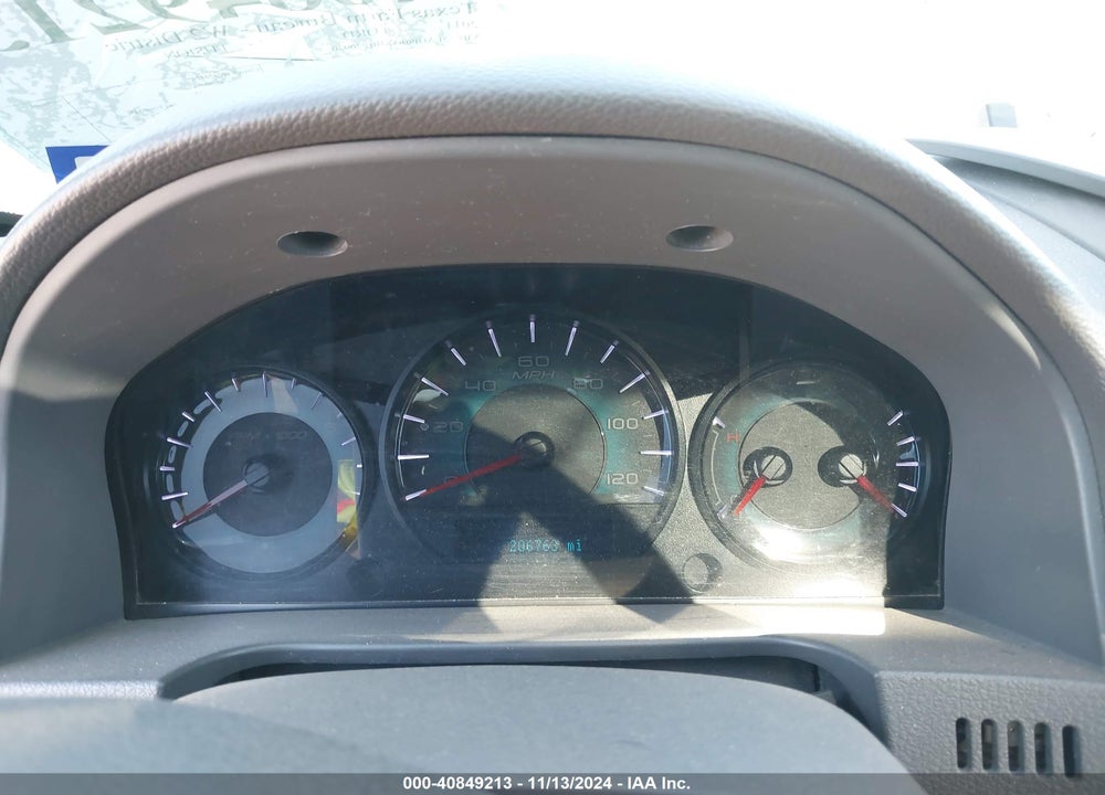 2011 FORD FUSION SEL VIN: 3FAHP0JGXBR220930