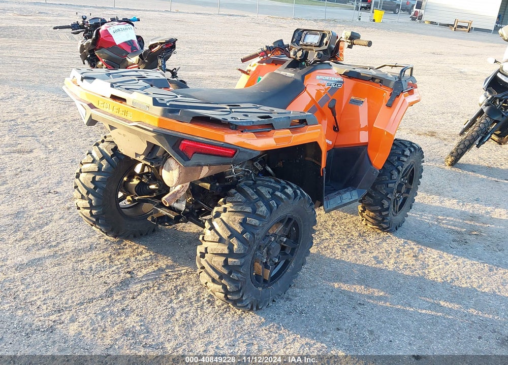 2022 POLARIS SPORTSMAN 570 ULTIMATE TRAIL LE VIN: 4XASHZ57XNA141615