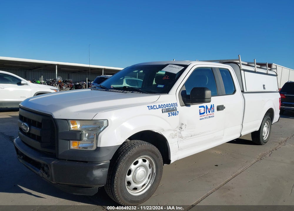 2016 FORD F-150 XL VIN: 1FTFX1CFXGKD66896