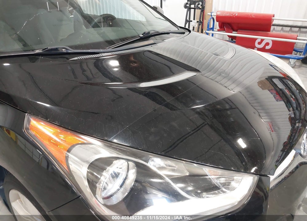 2013 HYUNDAI VELOSTER BASE W/GRAY VIN: KMHTC6AD4DU145898
