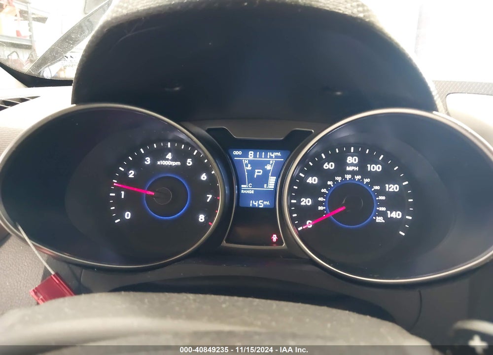 2013 HYUNDAI VELOSTER BASE W/GRAY VIN: KMHTC6AD4DU145898