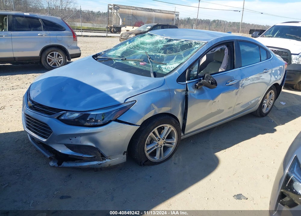2017 CHEVROLET CRUZE LT AUTO VIN: 3G1BE5SM7HS567097