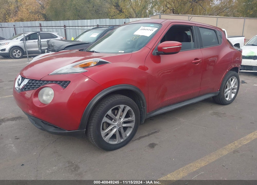 2015 NISSAN JUKE S VIN: JN8AF5MV2FT565030