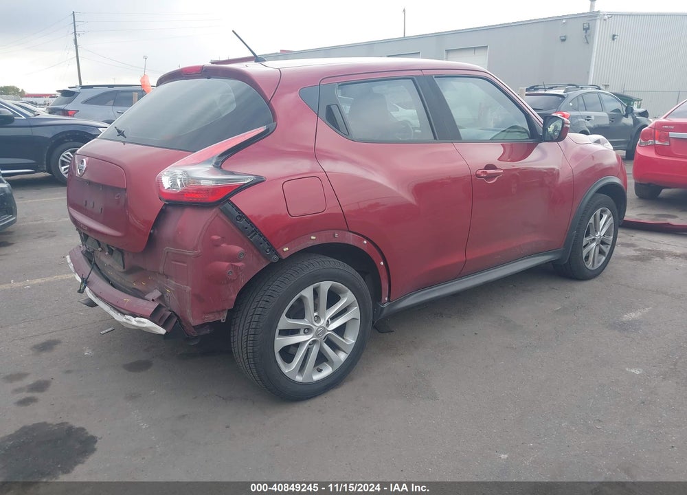 2015 NISSAN JUKE S VIN: JN8AF5MV2FT565030
