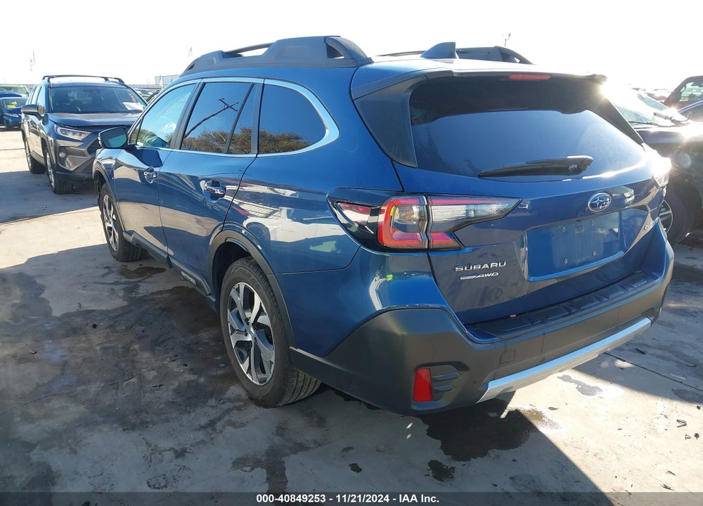 2022 SUBARU OUTBACK LIMITED VIN: 4S4BTANC1N3209631