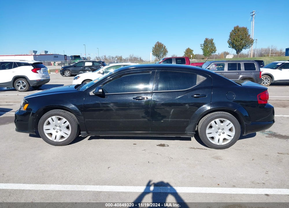2014 DODGE AVENGER SE VIN: 1C3CDZAB4EN196240
