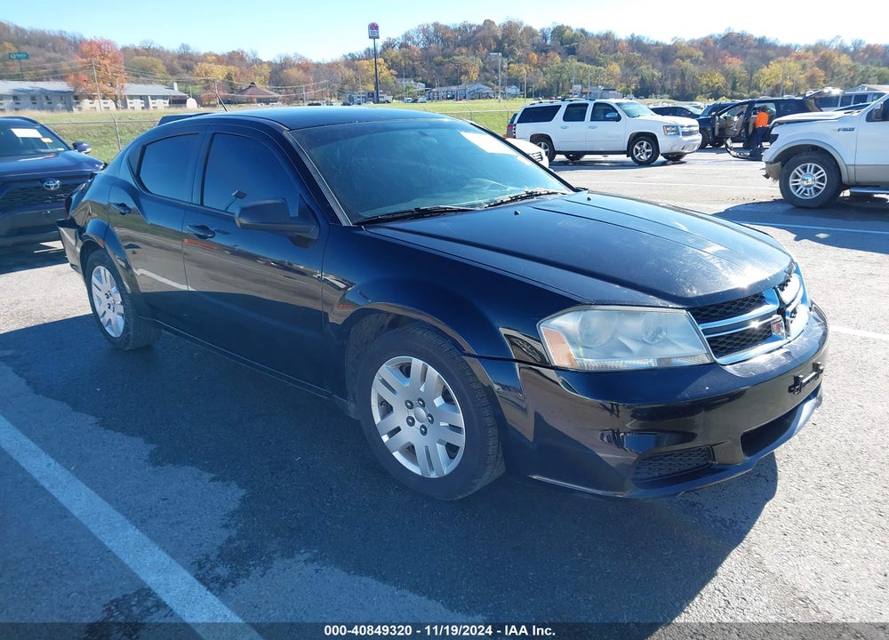 2014 DODGE AVENGER SE VIN: 1C3CDZAB4EN196240