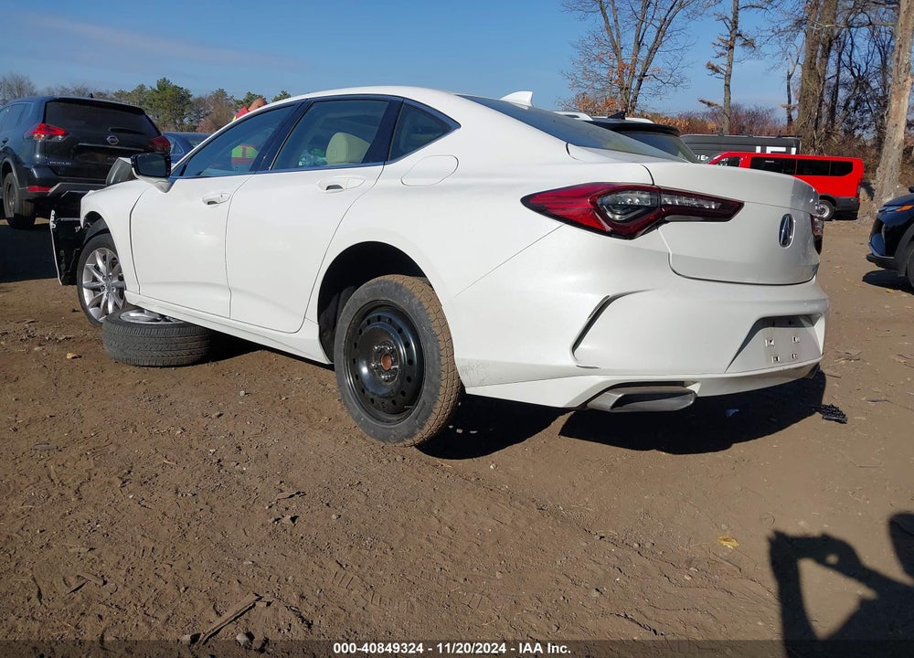 2021 ACURA TLX VIN: 19UUB5F32MA000786