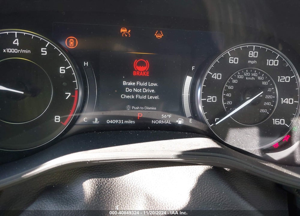 2021 ACURA TLX VIN: 19UUB5F32MA000786