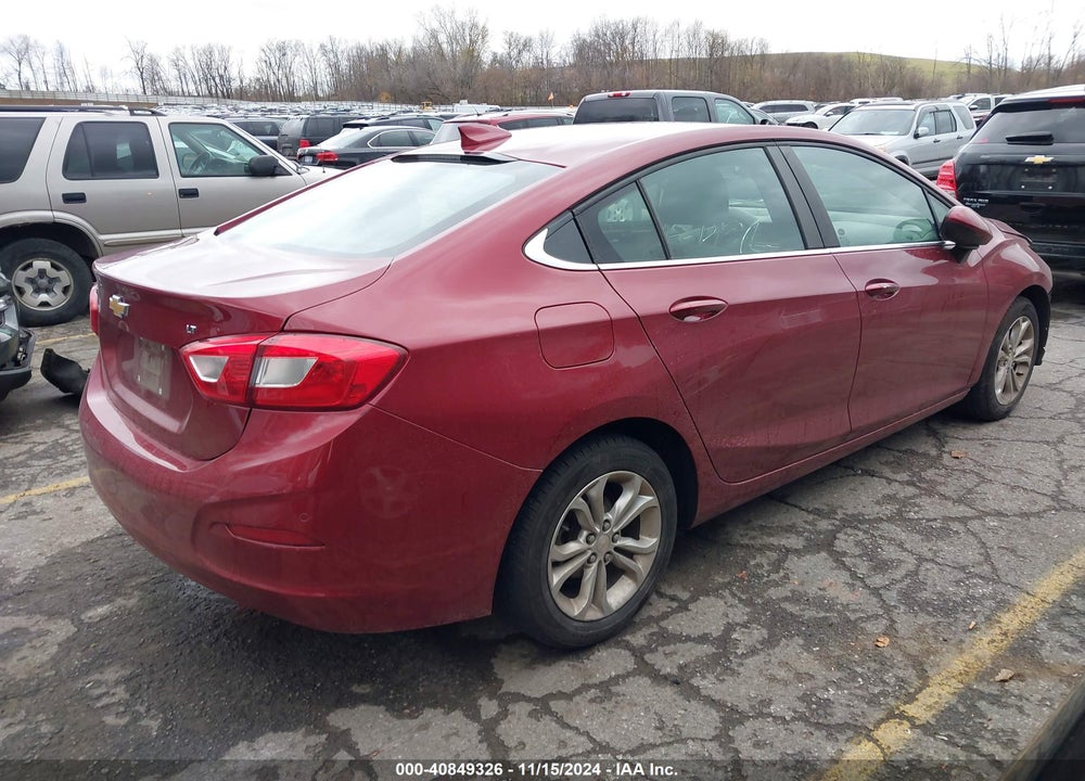 2019 CHEVROLET CRUZE LT VIN: 1G1BE5SM4K7141874