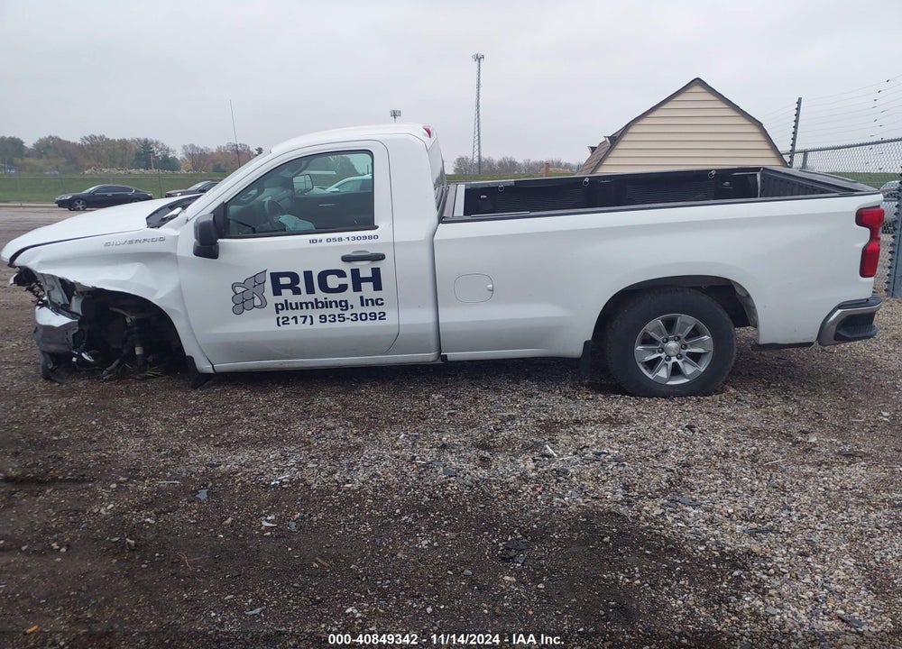 2020 CHEVROLET SILVERADO 1500 2WD LONG BED WT VIN: 3GCNWAEF2LG230047