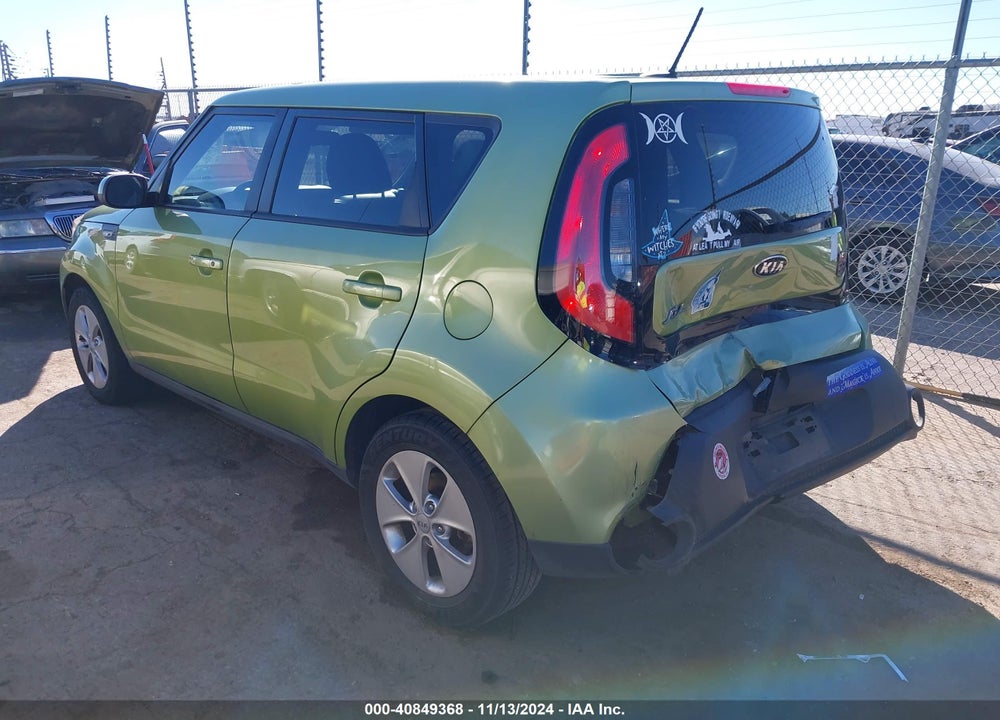 2014 KIA SOUL VIN: KNDJN2A23E7720182
