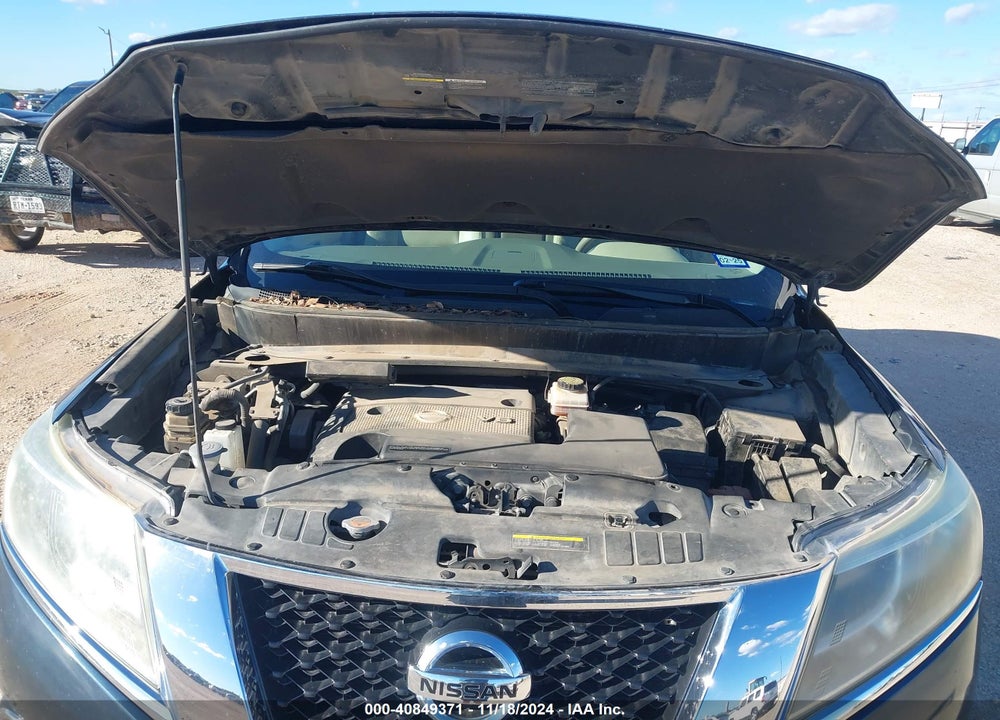 2013 NISSAN PATHFINDER PLATINUM VIN: 5N1AR2MN2DC642361