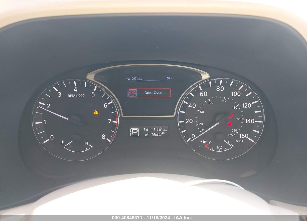 2013 NISSAN PATHFINDER PLATINUM VIN: 5N1AR2MN2DC642361