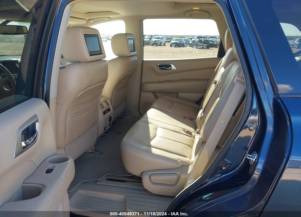 2013 NISSAN PATHFINDER PLATINUM VIN: 5N1AR2MN2DC642361