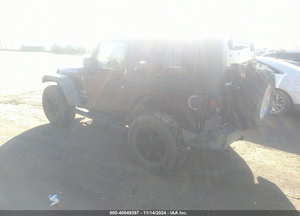 2009 JEEP WRANGLER X VIN: 1J4FA24169L720818