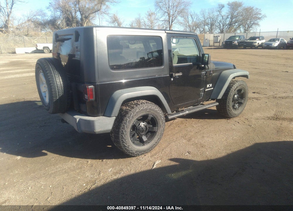 2009 JEEP WRANGLER X VIN: 1J4FA24169L720818