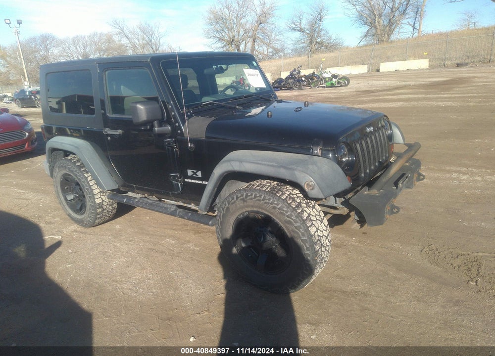 2009 JEEP WRANGLER X VIN: 1J4FA24169L720818