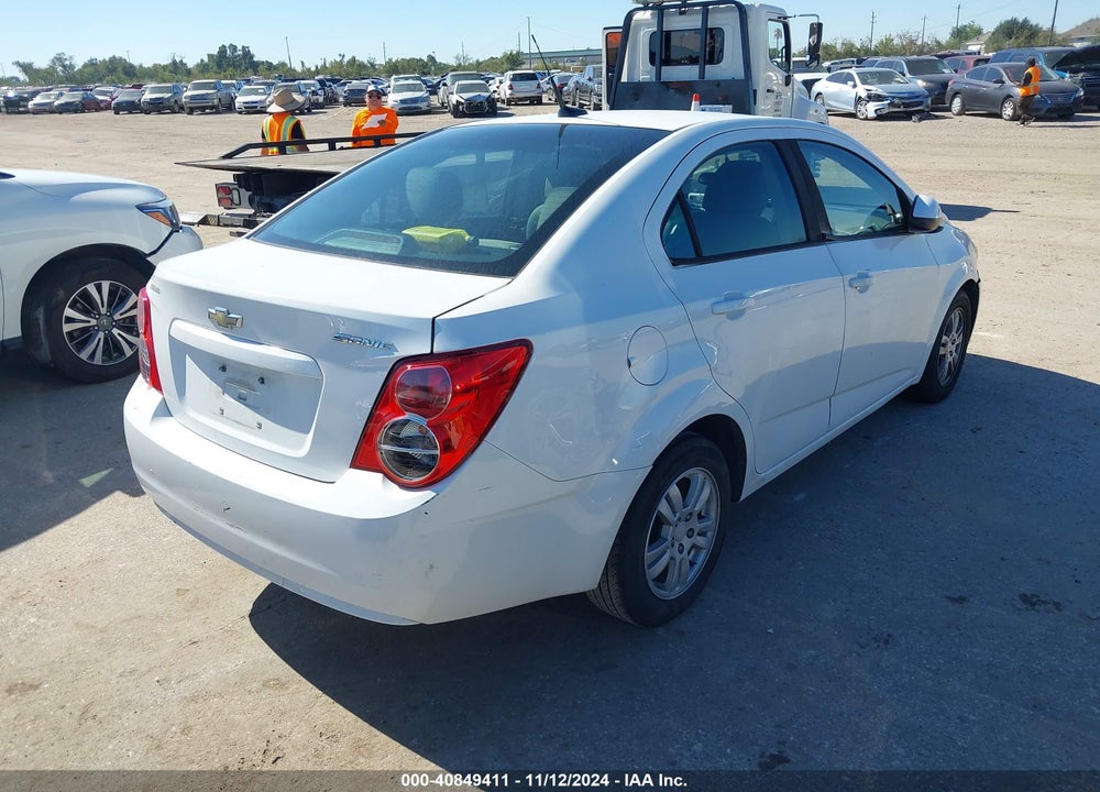 2012 CHEVROLET SONIC VIN: 1G1JA5SH4C4231779