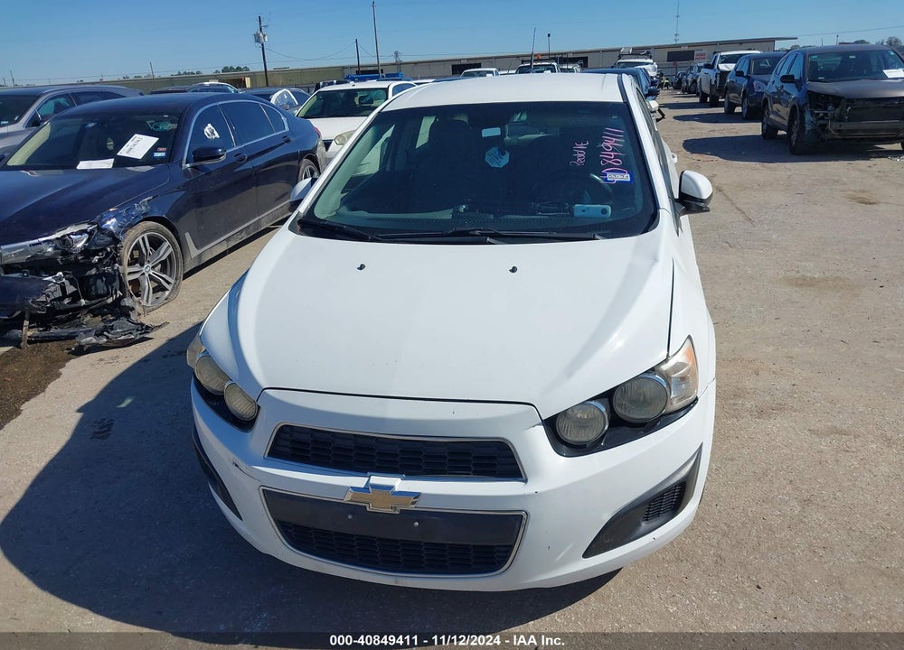 2012 CHEVROLET SONIC VIN: 1G1JA5SH4C4231779