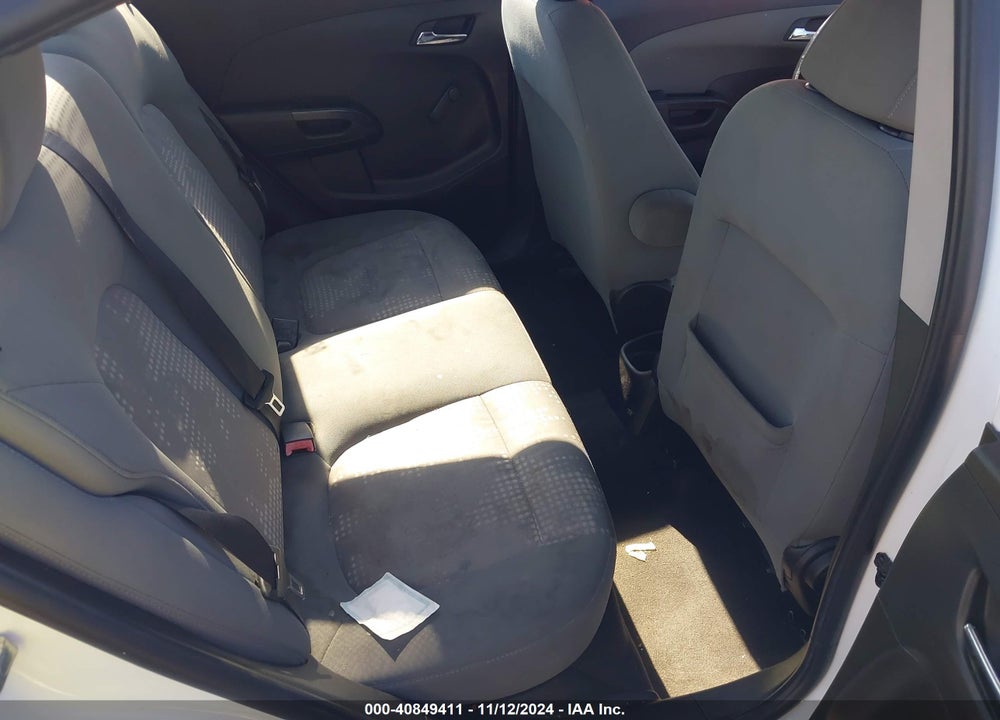 2012 CHEVROLET SONIC VIN: 1G1JA5SH4C4231779