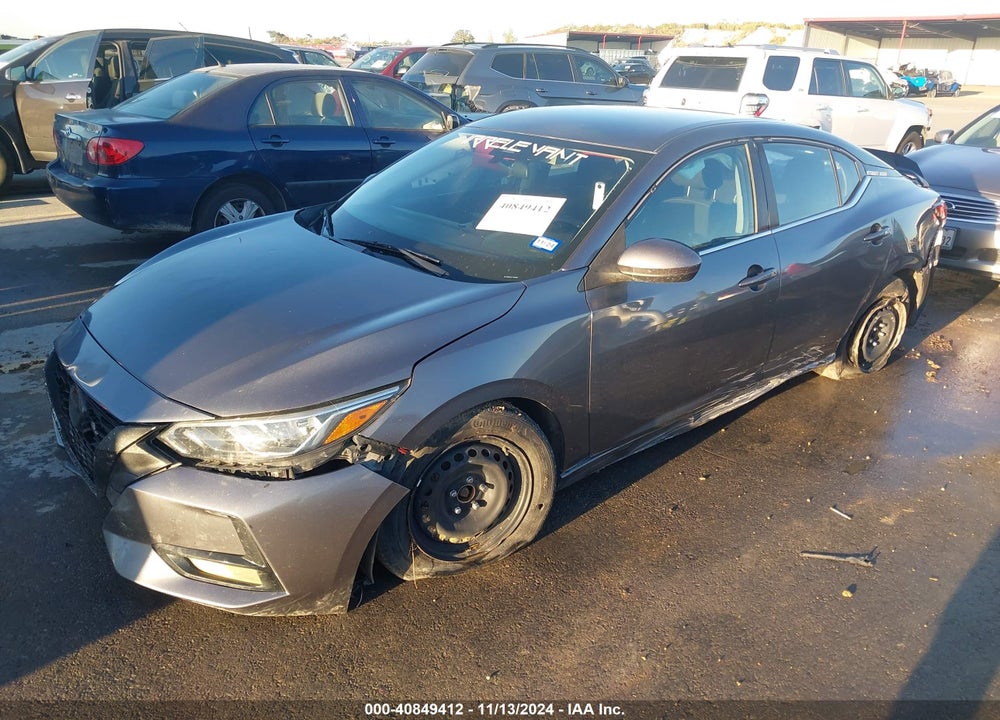 2020 NISSAN SENTRA S XTRONIC CVT VIN: 3N1AB8BV5LY259599