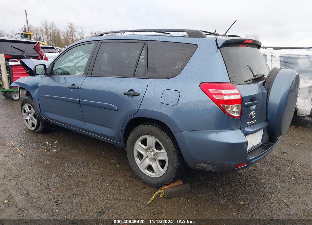 2011 TOYOTA RAV4 VIN: 2T3BF4DVXBW092527
