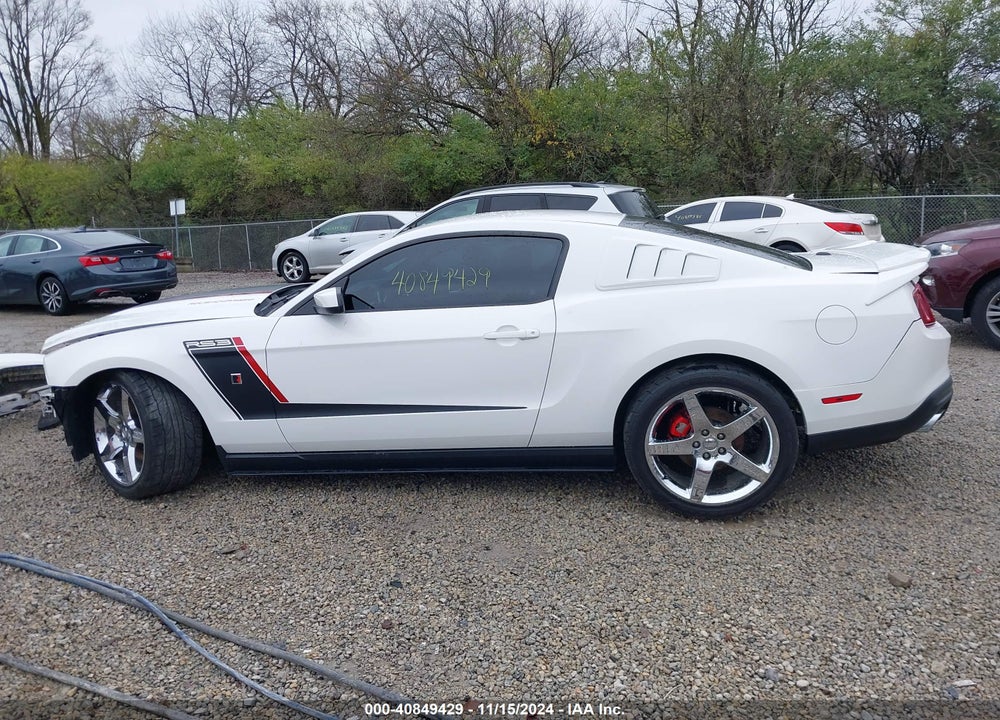 2012 FORD MUSTANG GT PREMIUM VIN: 1ZVBP8CFXC5229048