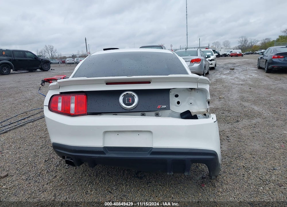 2012 FORD MUSTANG GT PREMIUM VIN: 1ZVBP8CFXC5229048