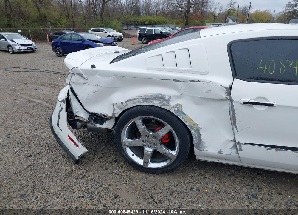 2012 FORD MUSTANG GT PREMIUM VIN: 1ZVBP8CFXC5229048