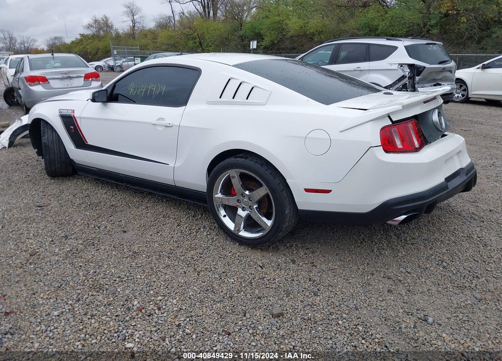 2012 FORD MUSTANG GT PREMIUM VIN: 1ZVBP8CFXC5229048