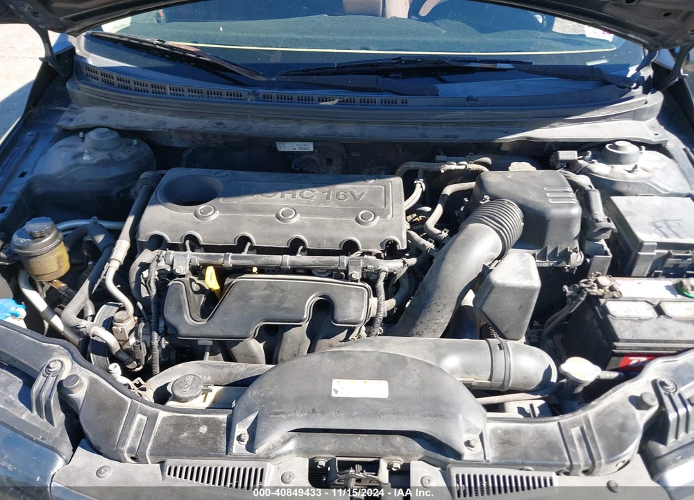 2011 KIA FORTE VIN: KNAFU4A24B5398368