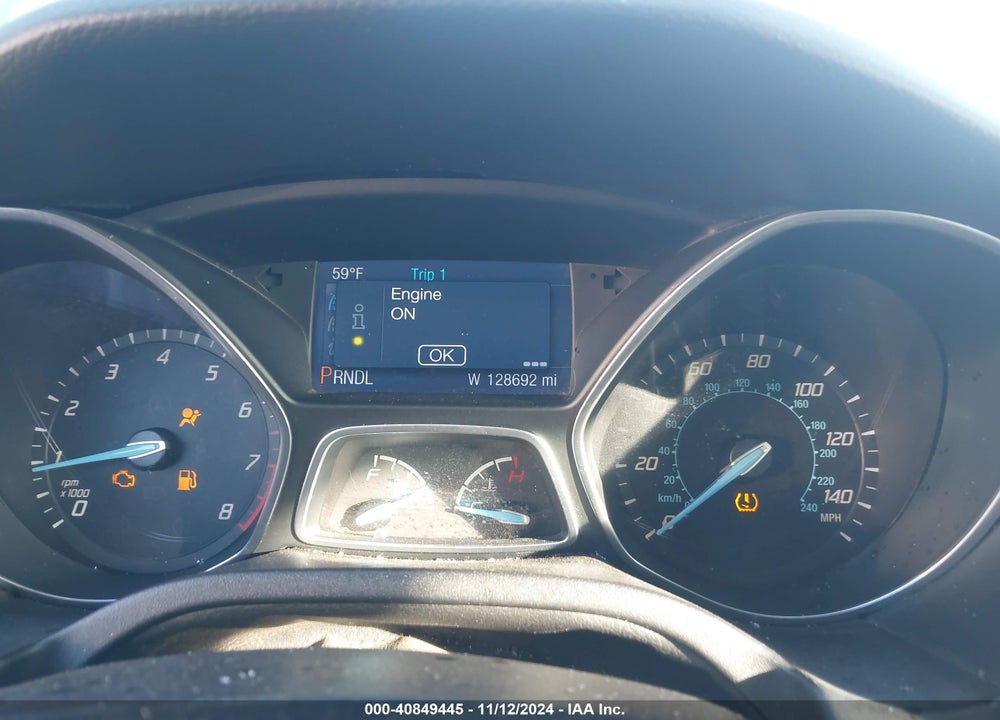 2013 FORD FOCUS SE VIN: 1FADP3F2XDL247124