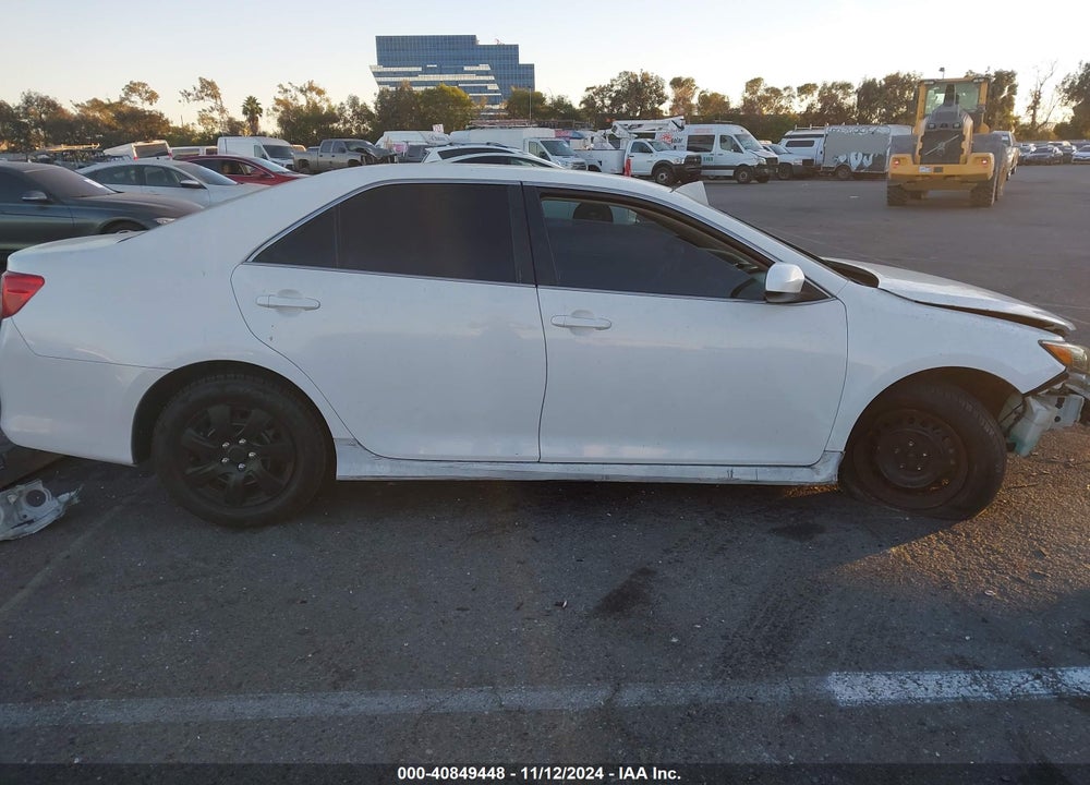2012 TOYOTA CAMRY LE VIN: 4T1BF1FK7CU536118