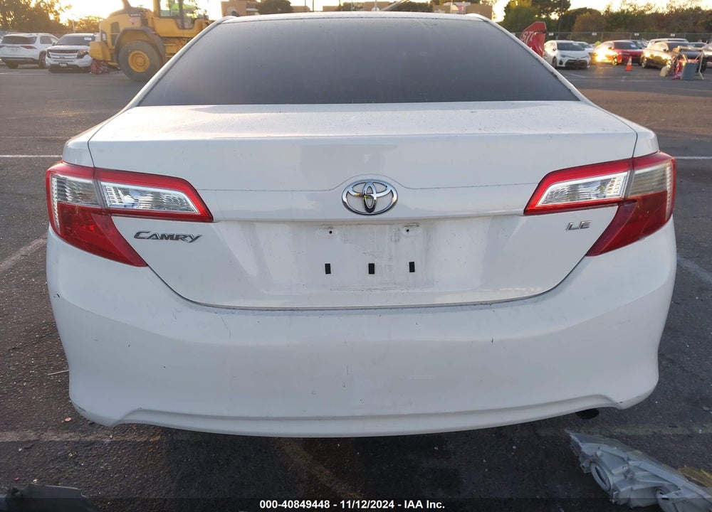 2012 TOYOTA CAMRY LE VIN: 4T1BF1FK7CU536118